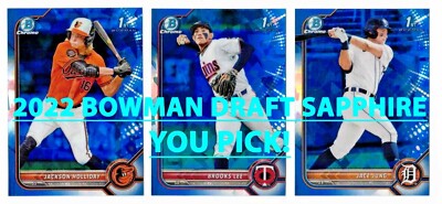 2022 Bowman Draft SAPPHIRE #BDC1-200 Your Choice $2 or 2 Card Minimum YOU PICK!