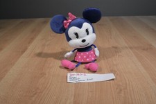 Hallmark Disney Blue Minnie Mouse in Pink Polka-dot Dress Plush 310-563-2