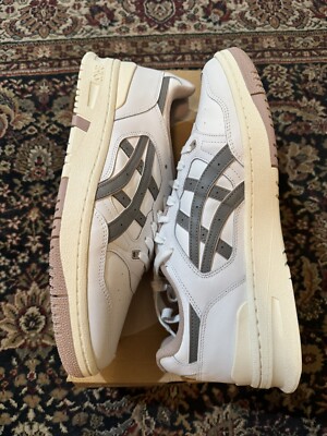 ASICS EX89 Athletic Sneaker In White/Clay Grey (1201A476.107