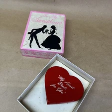 Fishlove & Co Wind-Up Beating Heart Sweetheart Original Box 1957 USA Vintage