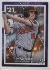 2021 Bowman Platinum Precious Elements Purple 202/250 Heston Kjerstad #PE-2 1b3