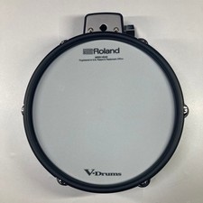 Roland PDX-100 V-Drum 10" Mesh Head Snare Drum Pad Trigger Tested Working Japan
