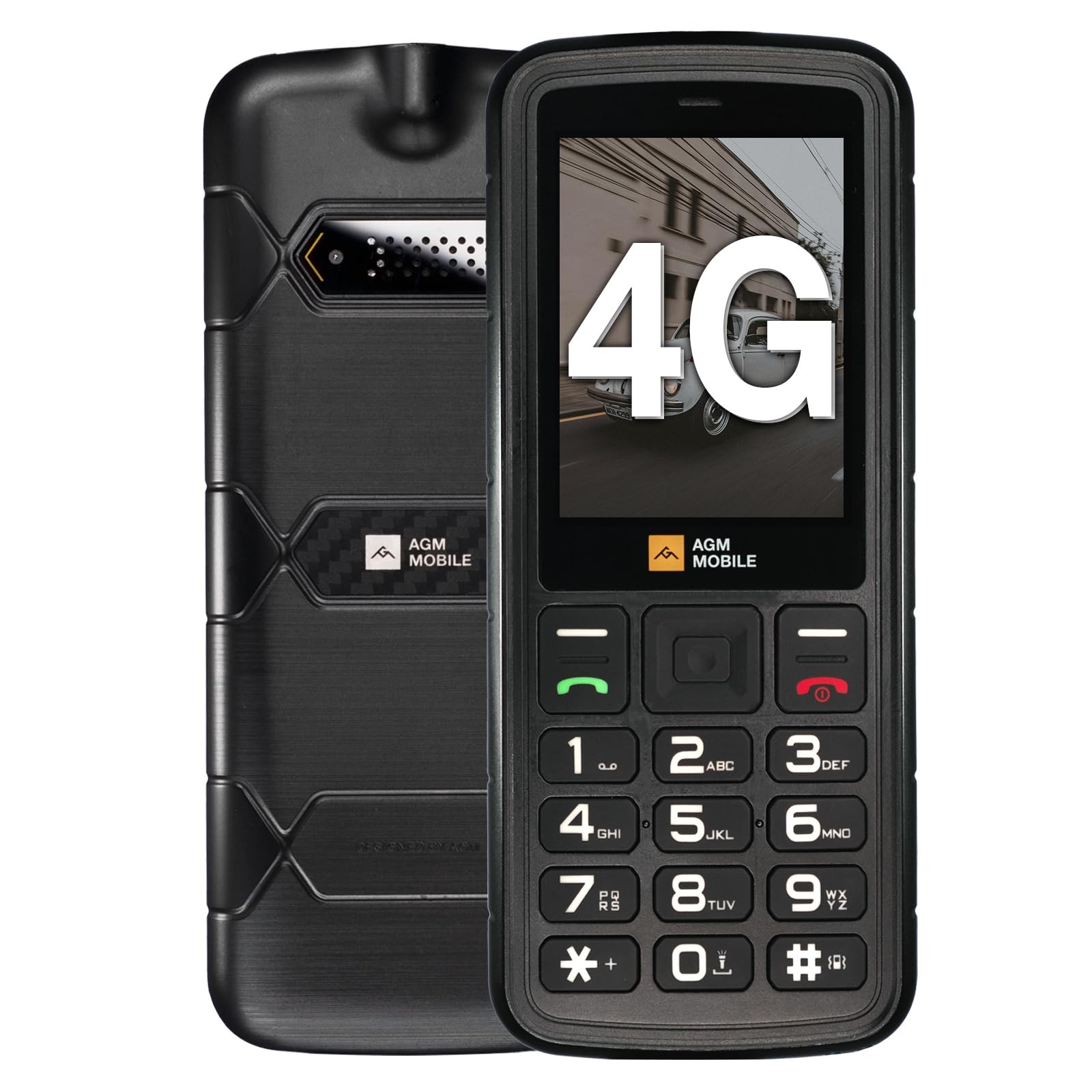 Téléphone portable senior M9 4G pour briser l'isolement de vos grands-parents