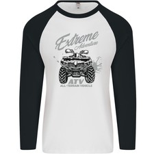 Atv Alle Gelände Fahrzeug 4X4 Quad Bike Herren L/S Baseball