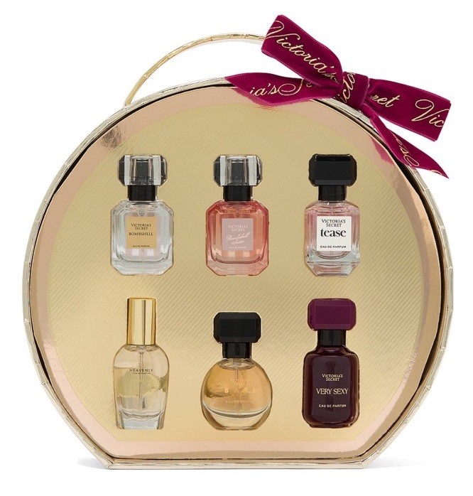6 Pcs Set Victoria's Secret Discovery Perfume Gift Set Bundle