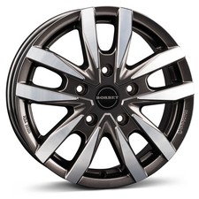 Borbet Felgen CW5 6.5x16 ET60 5x120 ANTP für VW Amarok Crafter T7