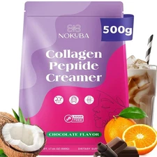 Collagen Peptides Creamer Protein Coffee Powder, Marine Collagen. Exp-04/2028