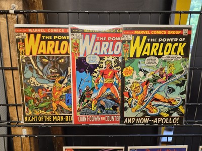 Warlock #1, 2 And 3 (Marvel Comics August 1972)