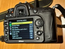 Nikon D7100 camera with Nikkor 18-200 3.5-5.6 GII ED lens