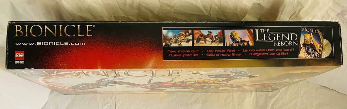 LEGO BIONICLE 8996 SKOPIO XV-1 FACTORY SEALED DAMAGED BOX EXPRESS