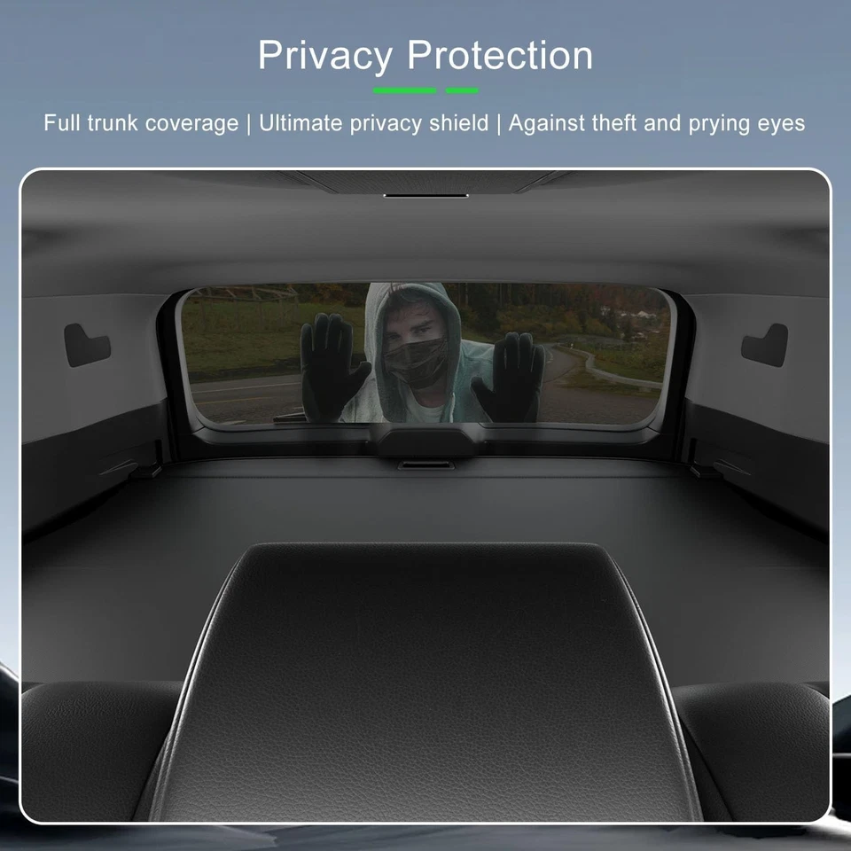 For 2025 Toyota 4Runner Cargo Cover Retractable Trunk Cover Security Shield Foto 4 de 4