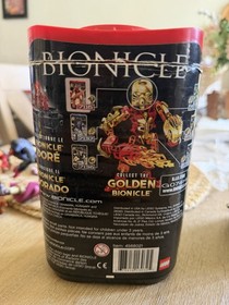 [All Golden Parts] Lego Bionicle 7116 Stars Tahu With Canister