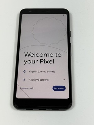 Google Pixel 3a 64GB G020G Just Black (Unlocked) - Fair