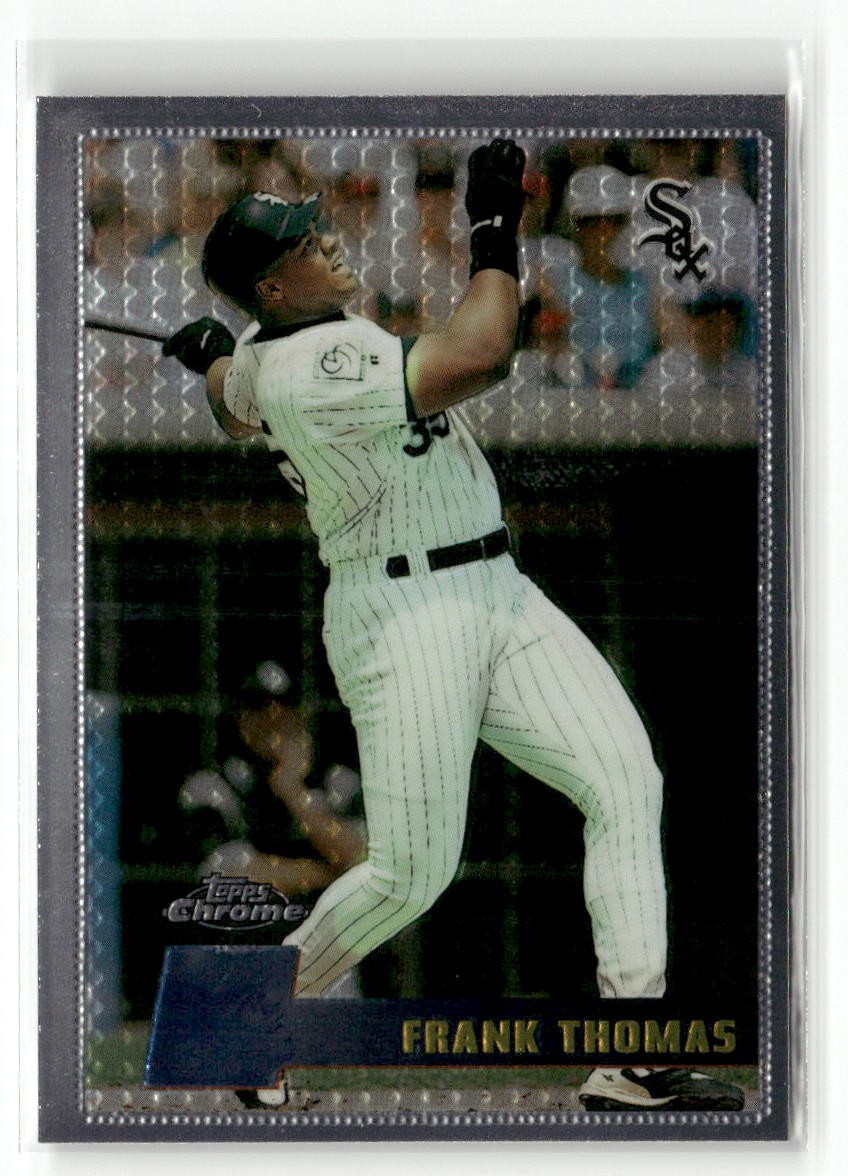 1996 Topps Chrome #29 Frank Thomas HOF