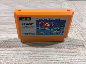 UF3176 Clu Clu Land BOXED NES Famicom Japan