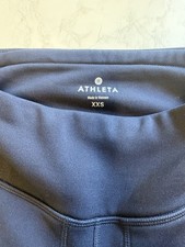 Athleta Women's Navy Straight Leg Athletic Fit Activewear Pants Size XXS