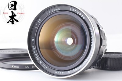 【 Exc+5 w/ Filter 】 Minolta MC W.Rokkor NL 21mm f/2.8 Wide Angle Lens From JAPAN