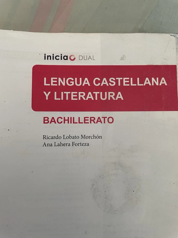 Lengua Castellana y Literatura 1.º Bachillerato Inicia Dual. - Imagen 2 de 4
