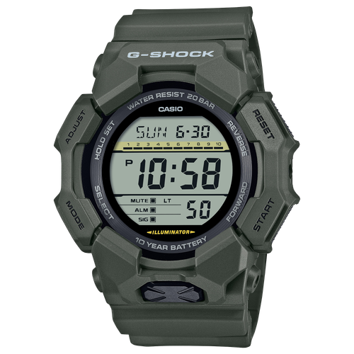 Orologio G-SHOCK 20 BR Colore Verde Resistente Agli Urti GD-010-3ER