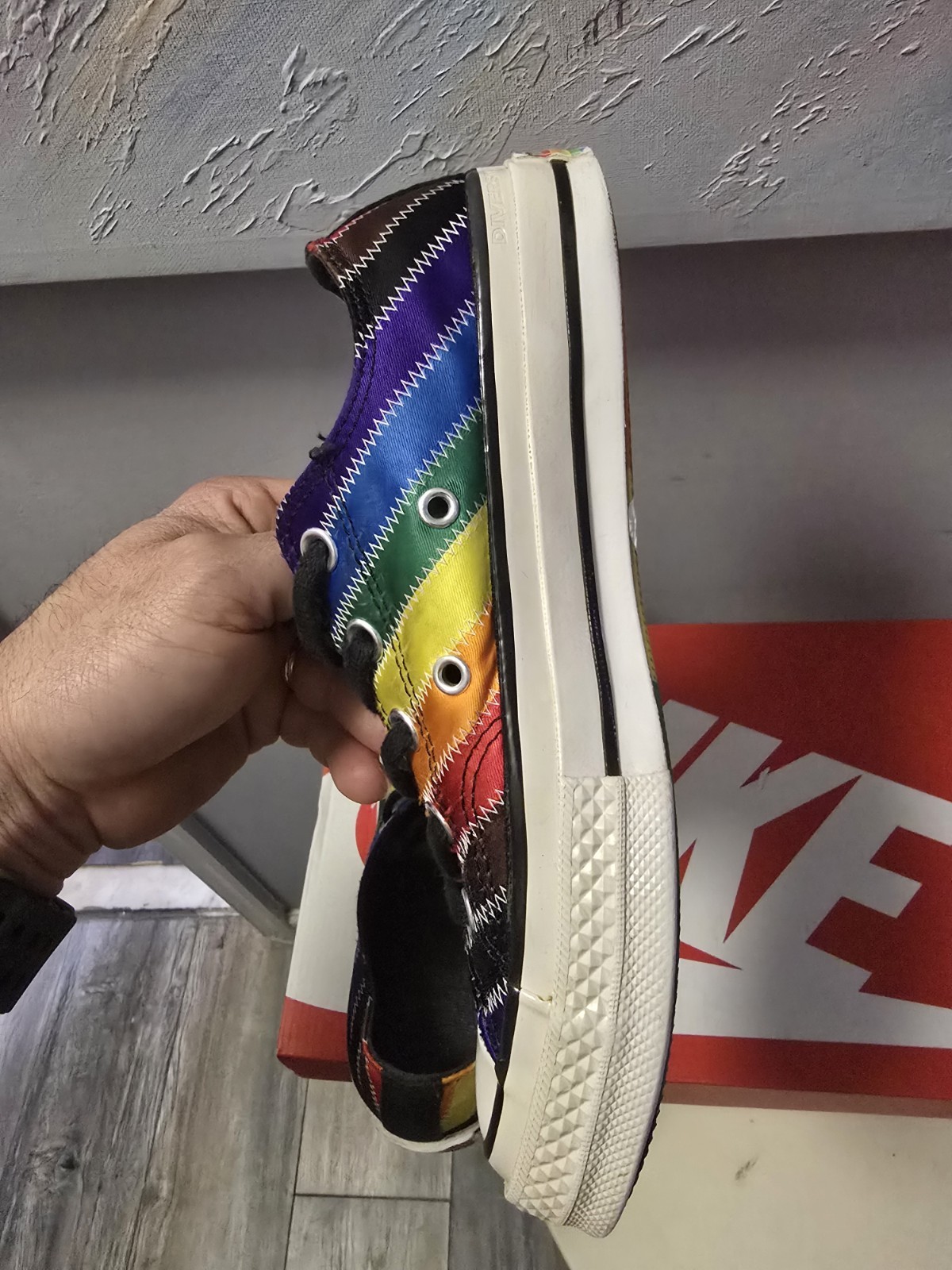 Converse Chuck Taylor All Star Pride LGBTQ 167756C Rainbow  Womens Size 6 thumbnail 6