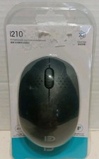 i210 FD Wireless Computer Mouse Silent Key Mute 20m Transmission R-250hz NEW 