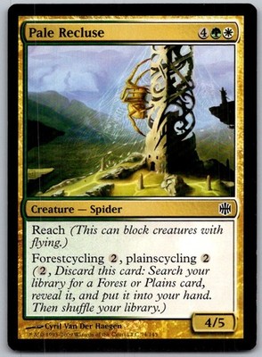 Pale Recluse 74 Common Alara Reborn Magic: The Gathering Lightly Played