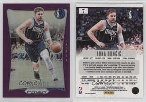 2023-24 Panini Prizm Deca Purple Prizm /99 Luka Doncic #2