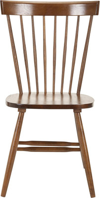Parker Spindle Dining Chair Set of 6 - Dark Oak - Classic Windsor Design