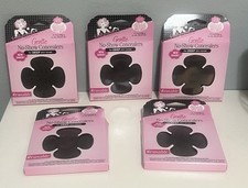 5 Packs Hollywood Fashion Secrets No-Show Concealers DEEP Tone 4 Pairs/Pack NEW