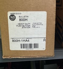 ALLEN BRADLEY 800H-1HA4 HD PUSH BUTTON STATION AB BULLETIN 800H NEW