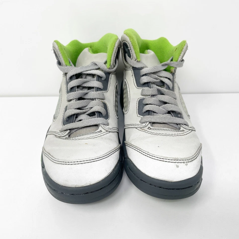 Nike Niños Air Jordan 5 DQ3735-003 Gris Zapatos de Baloncesto Tenis Talla 12C Foto 3 de 4