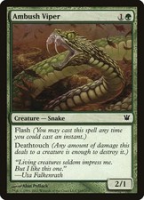 Ambush Viper 169 Innistrad Magic The Gathering MTG Card 2011 Near Mint