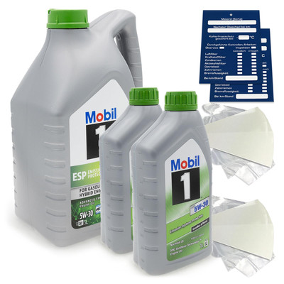 7 Liter Mobil 1 ESP 5W30 Motoröl MB 229.31 229.51 229.52 Porsche C30 API SN SM