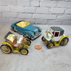 Corgi Mercedes 300S + 2 Benz Vis A Vis Carriage Cars Diecast Lot Vintage