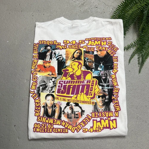 Summer Jam Jay Z Concert Promo Tee 2000s vintage concert t-shirt, vintage, single stitch, B+ condition