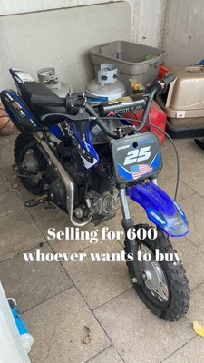 Chinese Dirtbike Has Some Problems Needs A  Chain Needs Battery And Tires ￼