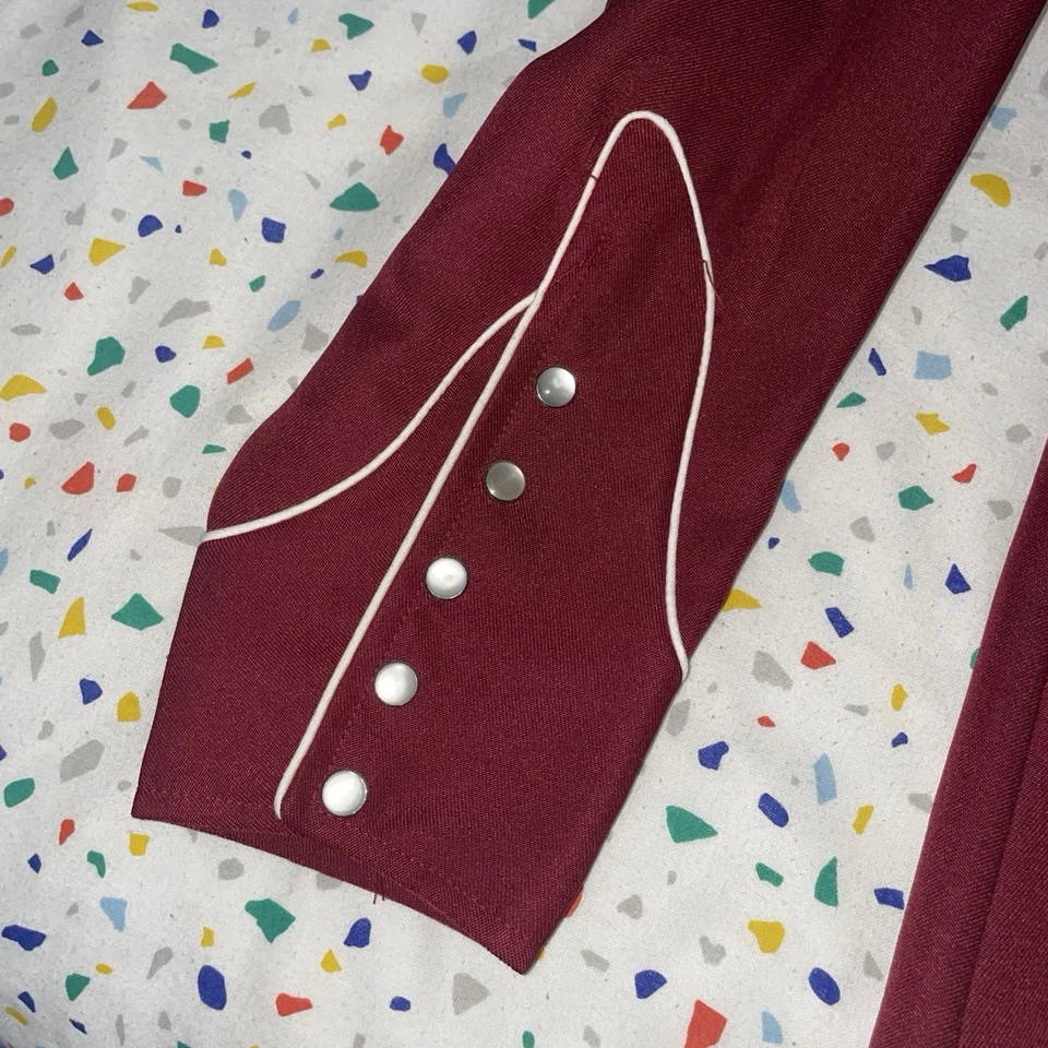 Camisa H Bar C California Ranch Bordada Snap Colección El Dorado Para Hombres 16 1/2 Foto 3 de 4