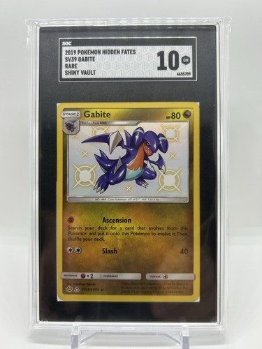 Gabite graded SGC 10 for sale on eBay