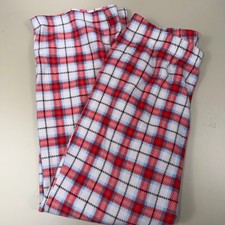 Wondershop Target Girls XL 14 Red Blue Plaid Fleece Pajama Pants Holiday