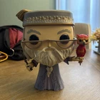 Funko Pop! Vinyl Albus Dumbledore w/ Fawkes 10” Super #110 Harry Potter - No Box