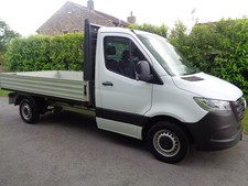 2020 (20 reg) Mercedes Benz Sprinter 314CDI MWB Alloy Dropside Body Van