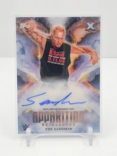 THE SANDMAN 2025 TOPPS WWE EXALTED APPARITION AUTOGRAPHS! ECW!