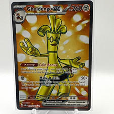 The Pokémon Company Pokemon TCG Paradox Rift Gholdengo ex 231/182 UR Holo EN