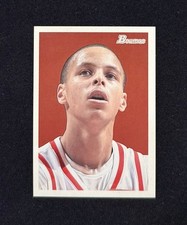 2009 Bowman #106 Stephen Curry Rookie Card RC Iconic Steph Serial Number /2009!. rookie card picture