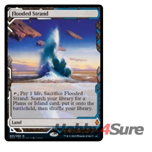Flooded Strand M/NM Magic: The Gathering MTG Zendikar Rising Expeditions - Picture 1 of 1
