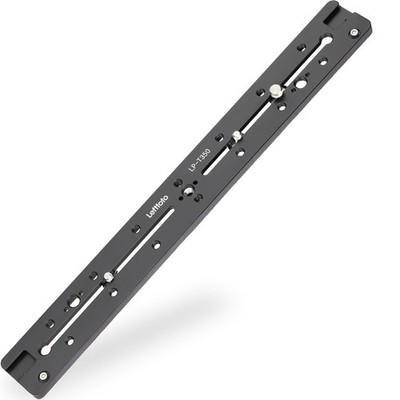 LEFTFOTO 350mm Double Dovetail Slide Rail with Arca Swiss Quick Release