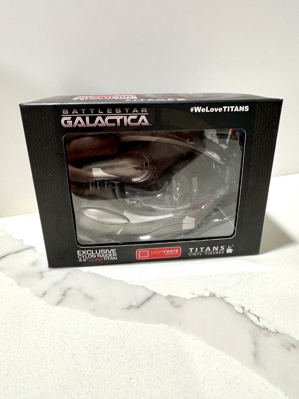 Battlestar Galactica Cylon Raider 4.5" ScarTitan LootCrate Exclusive Figure