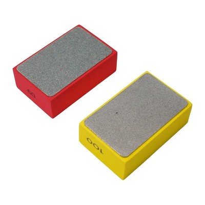 Diamond Polishing Hand Pad Block-For Ceramic Tile Marble Glass Grinding 90x55mm