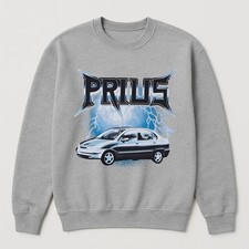 Toyota Prius Electric Energy Storm Design Streetwear Graphic Unisex Sweatshirt