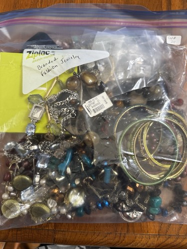 Lot #211 - 3 Pounds Of Department Store Branded Fashion Jewelry - Some NWT